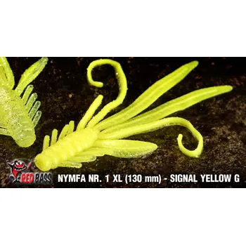 Nymfa REDBASS XL 130mm Signal Yellow G UV