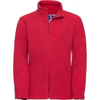 Chlapecká bunda Russell Dětská fleecová bunda - 116 classic red