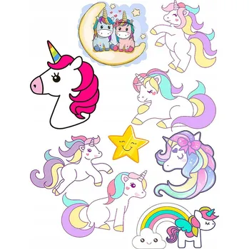 Tetování Smyvatelné tetování pro děti Jednorožci