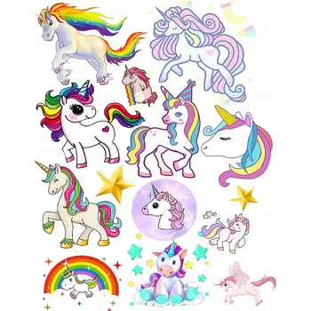 Tetování Smyvatelné tetování pro děti Jednorožci