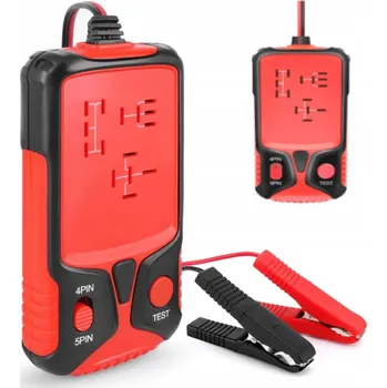 PŘENOSNÝ ELEKTRONICKÝ TESTER AUTORELÉ 12V 4PIN/5PIN