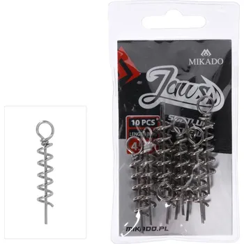 10ks Vrut Na Gumy Mikado Jaws 45mm/7mm