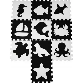 Puzzle Podložka EVA Ocean 32 × 32 × 1 cm (10 dílků)