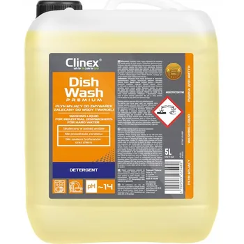 Mycí prostředek 77-945 - CLINEX Dish Wash Premium - Tekutý prostředek do gastro myček - 5 L
