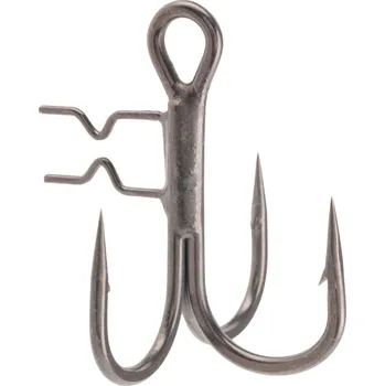 Rybářský háček 4ks Trojháček Mikado Jaws Vertical Velikost 1