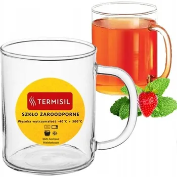 Sklenice Sklenice na kávu a čaj Termisil 400 ml 4 ks