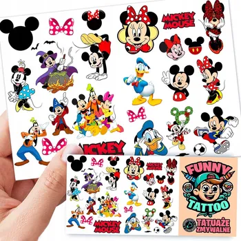 Odstranitelné tetování Tetování Mickey Mouse FUNNY TATTO 1 ks