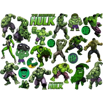 Odstranitelné tetování DOČASNÉ TETOVÁNÍ PRO DĚTI HULK SADA