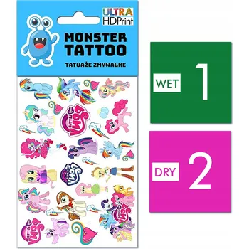 Odstranitelné tetování Smyvatelné tetovačky pro děti - My Little Pony