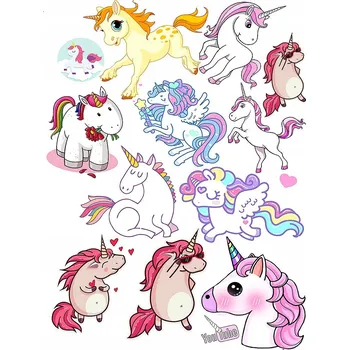 Tetování Smyvatelné tetování pro děti Jednorožci