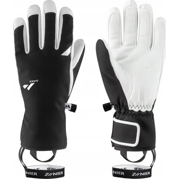 Rukavice Pětiprsté rukavice Zanier Classy.GTX Gore Tex Černo-Bílé, velikost 7