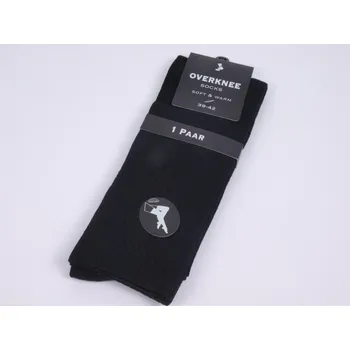 Dámské ponožky CNB BERLIN Dámské hřejivé nadkolenky DE 44010 černé s vlnou velikosti ponožek: 26-28 (EUR vel. 39-42)