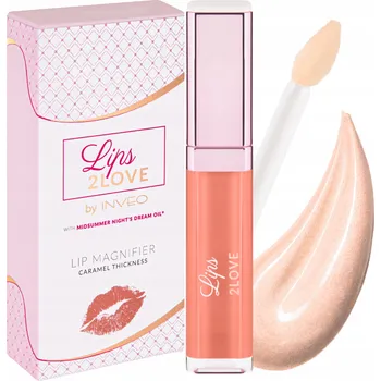 Přípravek na rty INVEO balzám pro zvětšení objemu rtů Caramel Thickness (Karamelový)