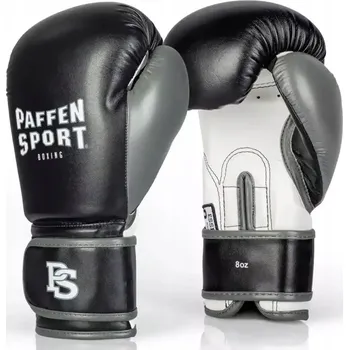 Boxerské rukavice Dětské boxerské rukavice PAFFEN KIDS - černo-šedo-bílé [Hmotnost 10 oz]