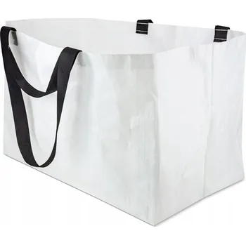 VELKÁ Nákupní taška SHOPPERBAG MAXI ČERNÁ laminovaná DLOUHÁ KRÁTKÁ UCHA