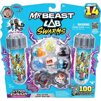 Figurka MR BEAST LAB SWARMS MEGA SADA 14 FIGUR HYPER FUSION