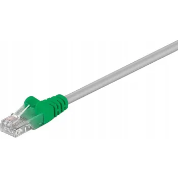 Síťový kabel Patchcord Goobay U/UTP 5e RJ45 / RJ45 1 m šedý