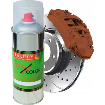 Barva ve spreji BARVA VE SPREJI NA BRZDOVÉ TŘMENY RAL 8004 LESKLÁ