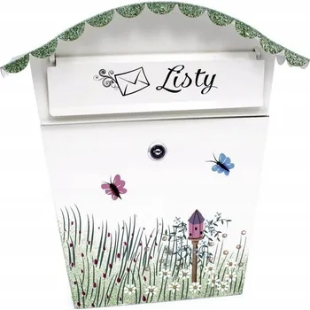 Poštovní schránka Ručně vyrobená Poštovní schránka XL-Tools bílá