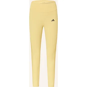 Dámské legíny Adidas Dámské Legíny Optime 3-Stripes, žlutá, 40