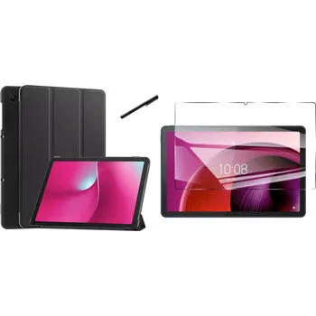 Pouzdro na mobilní telefon Pouzdro EtuiTab + Tvrzené Sklo + Dotykové Pero 3 v 1 pro T-Mobile T Tablet 2 10.1