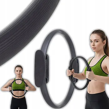 OBRUČ NA PILATES 38 CM FITNESS KRUH PRO CVIČENÍ JÓGY A REHABILITACI SUPER
