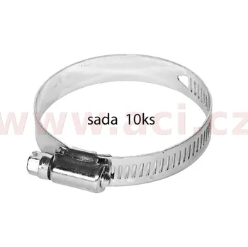 Autodíl hadicová spona perforovaná typ W1, 65-89 mm (sada 10 ks)