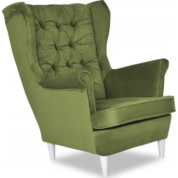 Křeslo Křeslo ušák Family Meble šedé