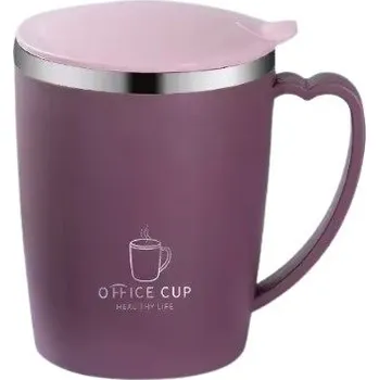 Termohrnek Termo hrnek s víčkem 350ml - Fialový