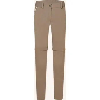 Dámské kalhoty Vaude Dámské Zip-Off Kalhoty Farley Ii, světle hnědá, 44