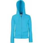 Fruit of the Loom Dámská mikina s kapucí - M azure blue (16211816202)