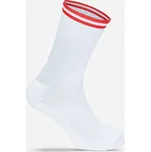 Mr.Socks Tenisové ponožky "Premium" - 37-41 white/red
