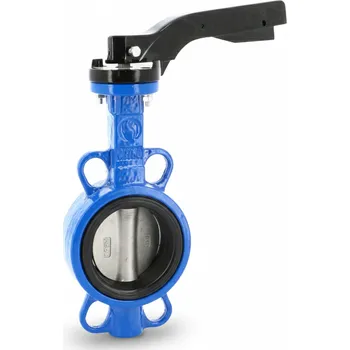 Ventil 1121 (GGG40/CF8M/NBR) Klapka mezipřírubová s ruční pákou Dimenze (DN): DN 32/40