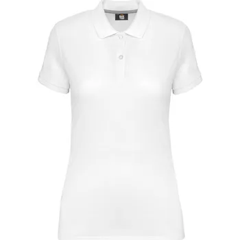 Dámské tričko Kariban Dámské pracovní piqué polo z těžké bavlny - XL white