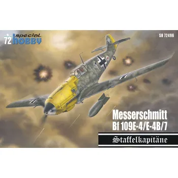 Plastikový model Special Hobby Messerschmitt Bf 109/E-4/7"Staffelkapitä