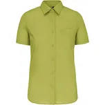 Kariban Popelínová halenka "Judith" s krátkým rukávem - 4XL burnt lime