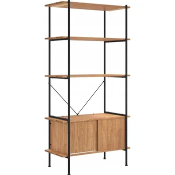 Knihovna Regál G01V 11 cm x 11 cm x 11 cm dub