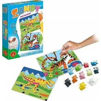 kreativní sada OMALOVÁNKA Tygr Pro Děti Hračka RELAXAČNÍ Zábava Na MNOHO Způsobů