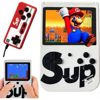 Herní konzole MINI PŘENOSNÁ RETRO HERNÍ KONZOLE 400 HER 3.0 TV GAME BOX + OVLADAČ