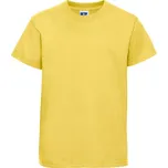 Russell Dětské tričko z těžké bavlny "Authentic" - 104 yellow