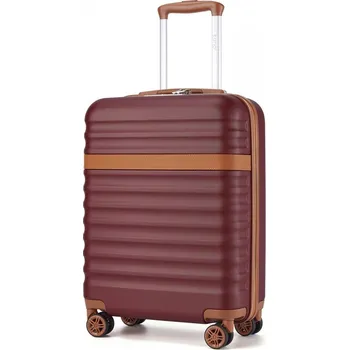 Kono 2484 Kufr spinner 55cm Vínově červená ABS/Polykarbonát