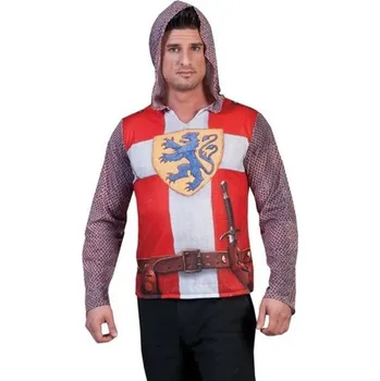 Karnevalový kostým Pánský kostým Rytíř 3D tričko 56