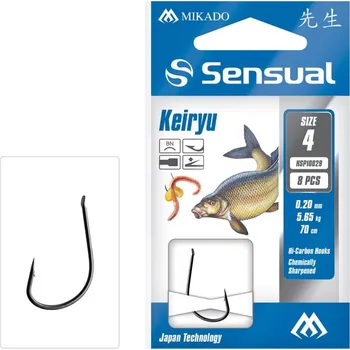 8ks - Hotový Návazec Mikado Sensual Keiryu Vel. 6 BN Vlasec 0,18mm/70cm