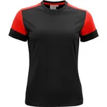 Printer Dámské tričko z těžké bavlny - XXL black/red