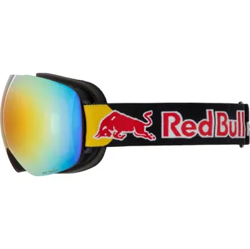 Lyžařské brýle RED BULL SPECT BENT-01RE2, black/brown with red mirror