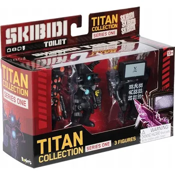 Figurka SKIBIDI TOILET SBĚRATELSKÉ FIGURKY TITAN 3 PACK.