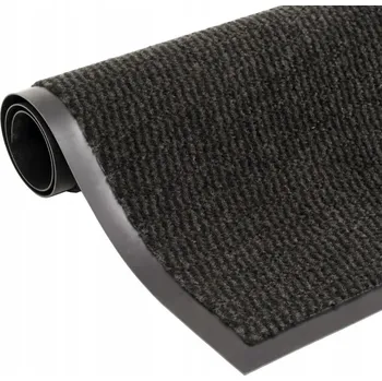 Rohožka Protiskluzová rohožka z polypropylenu, černá, 120x180 cm, 5,5 mm