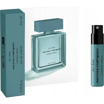 Pánský parfém Vzorek Narciso Rodriguez Vetiver Musc for Him EDT M 0,6ml