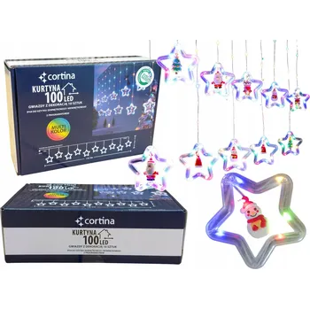 Vánoční dekorace Vánoční osvětlení na stromeček Cortina vnitřní i venkovní 8,1 m 21 - 50 světel