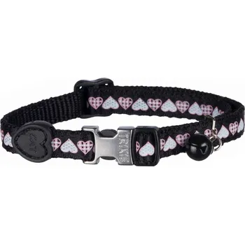 Obojek pro psa Látkový obojek pro kočky Trixie, velikost 0 cm, 0 cm, vícebarevný